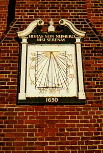 Ipswich Historic Lettering: Aldeburgh: Sundial 1