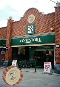 Ipswich Historic Lettering: New Co-op Foxhall Road