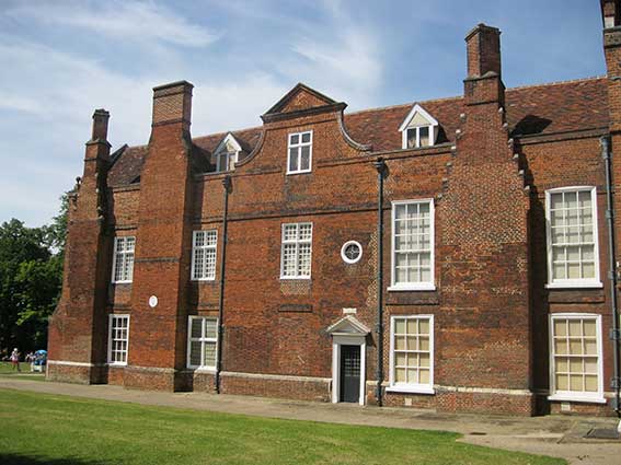 Ipswich Historic Lettering: Christchurch Mansion East Wing lettering