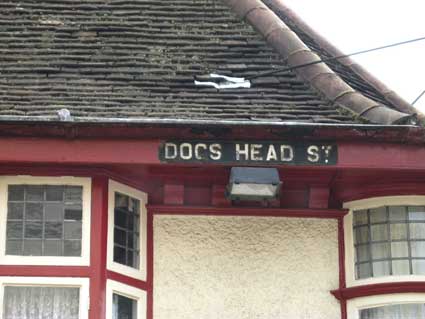 Ipswich Historic Lettering: Dog's Head Street 2