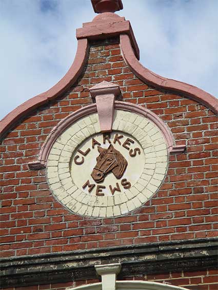 Ipswich Historic Lettering: Felixstowe Livery Stables 7a