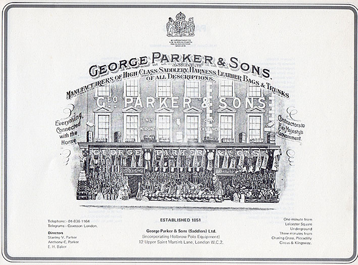 Ipswich Historic Lettering: George Parker ad