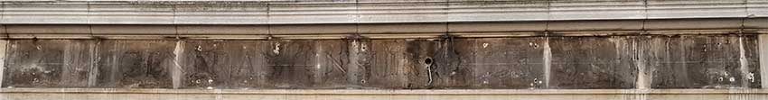 Ipswich Historic Lettering: Lloyds Avenue sign on 36