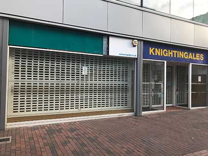 Ipswich Historic Lettering: Co-op : Maplin 3