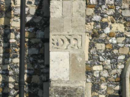 Ipswich Historic Lettering: Needham church 4
