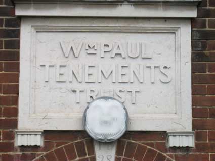 Ipswich Historic Lettering: Wm Paul Tenements Black 2