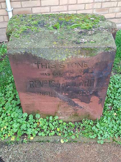 Ipswich Historic Lettering: Turret Green Church
