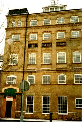 Ipswich Historic Lettering: Unicorn Brewery 1a